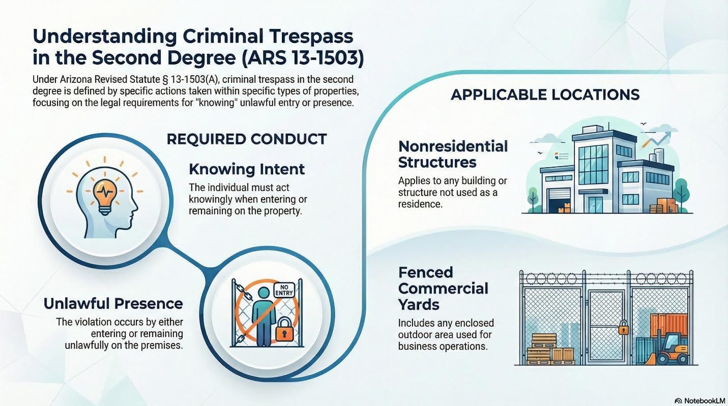 ARS Criminal Trespass 2nd Degree