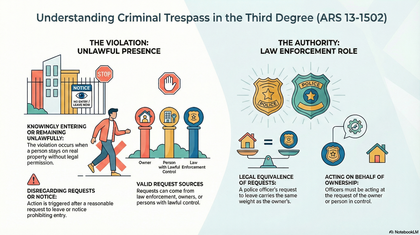 ARS Criminal Trespass 3rd Degree