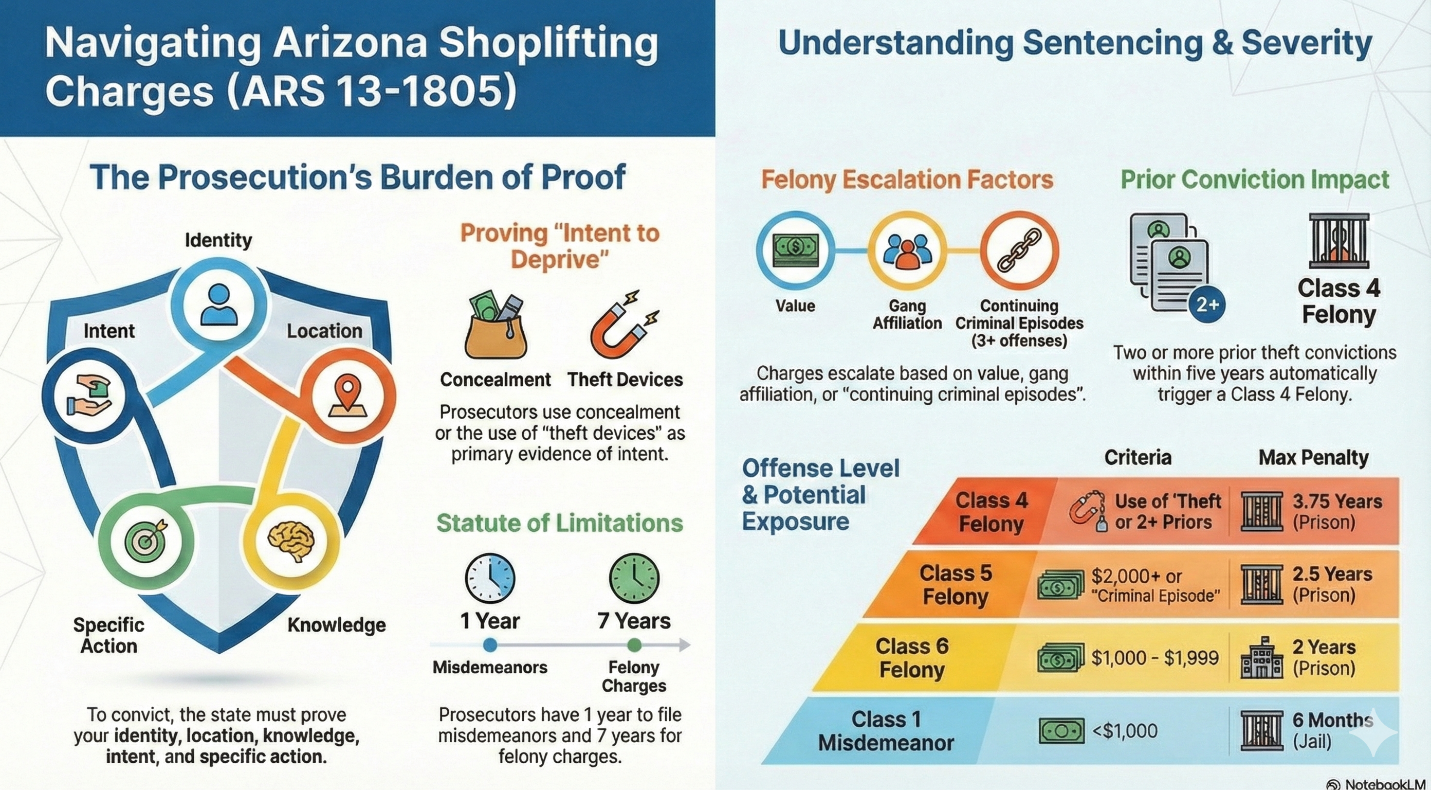 ARS Shoplifting ARS 13-1805