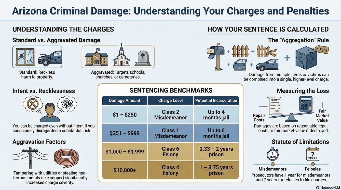 arizona criminal damage