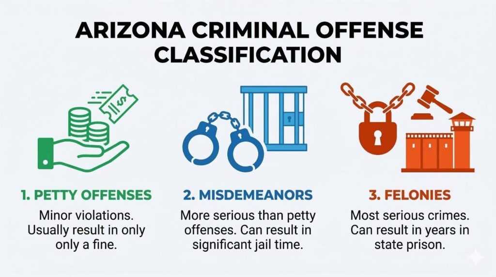 Classifies Criminal Offenses