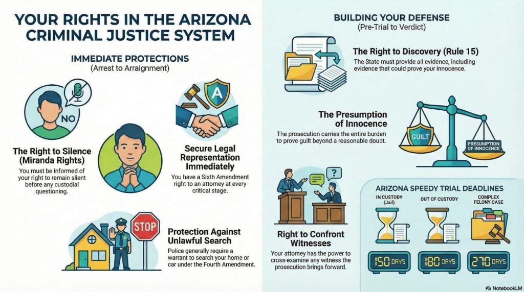 Criminal Defendant in Arizona - Arizona criminal justice system