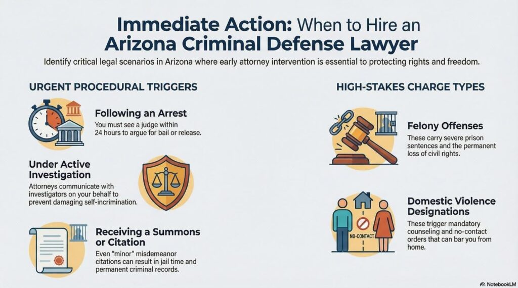 Where You Should Hire a Defense Lawyer Immediately