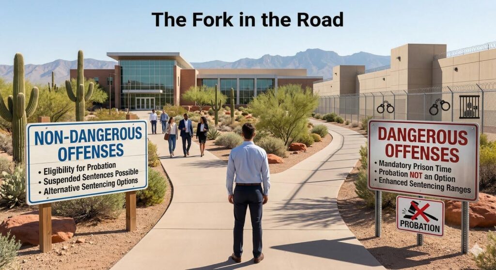 Dangerous vs. Non-Dangerous Offenses